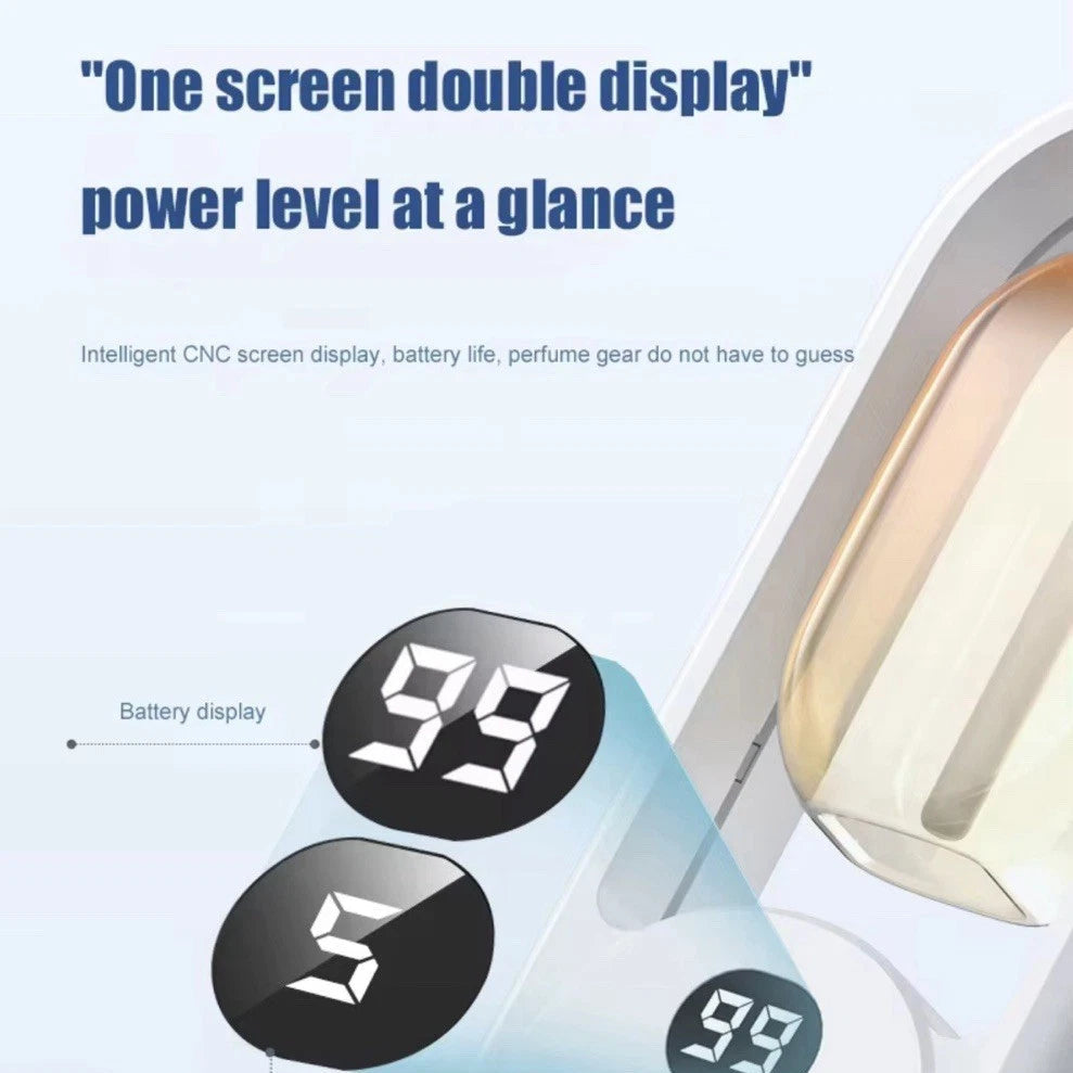 Automatic Space Aroma Diffuser — Light-Oxygen Relaxation Aromatherapy Device