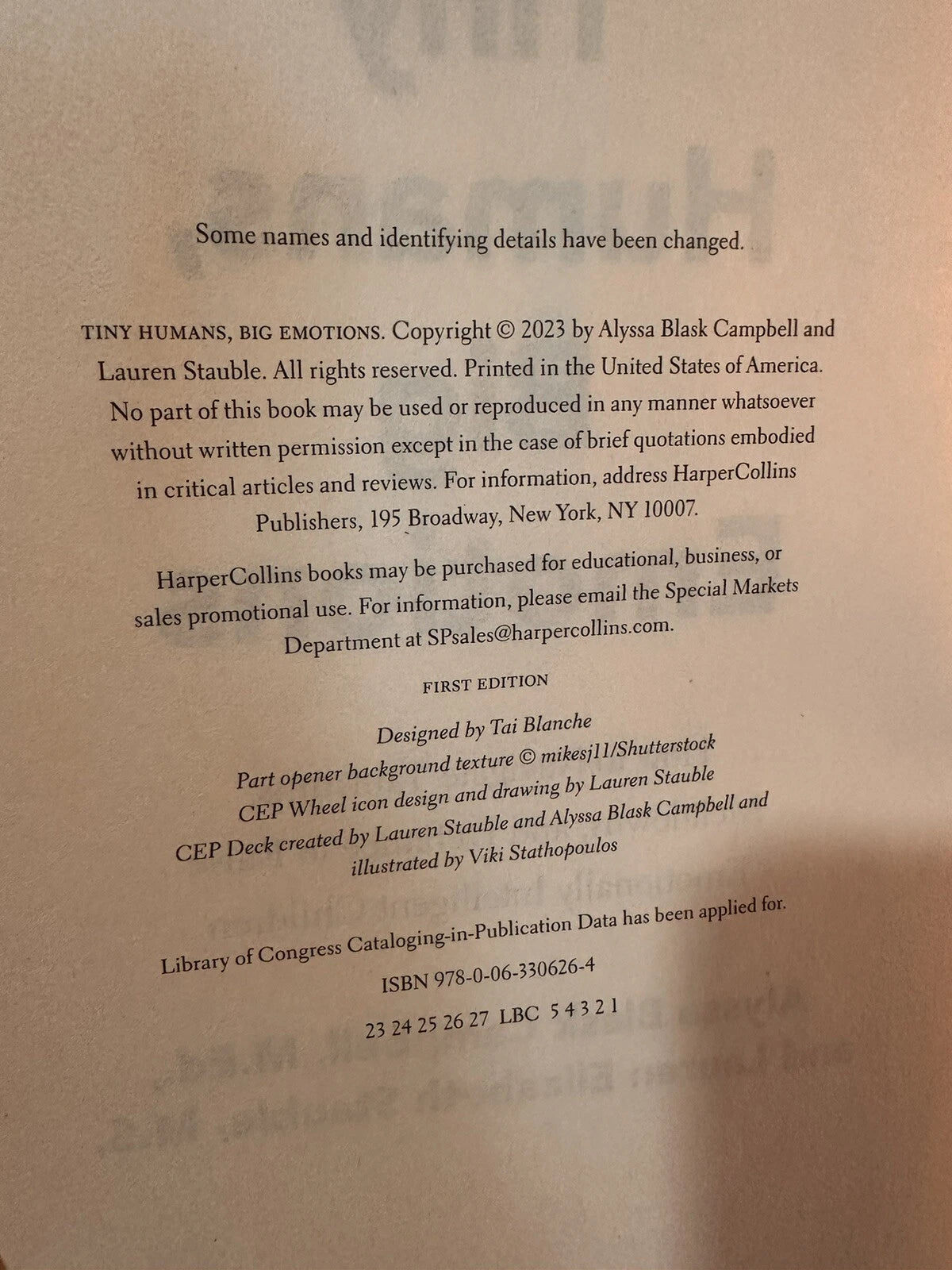 Tiny humans, profound emotions - Bonus emotional book