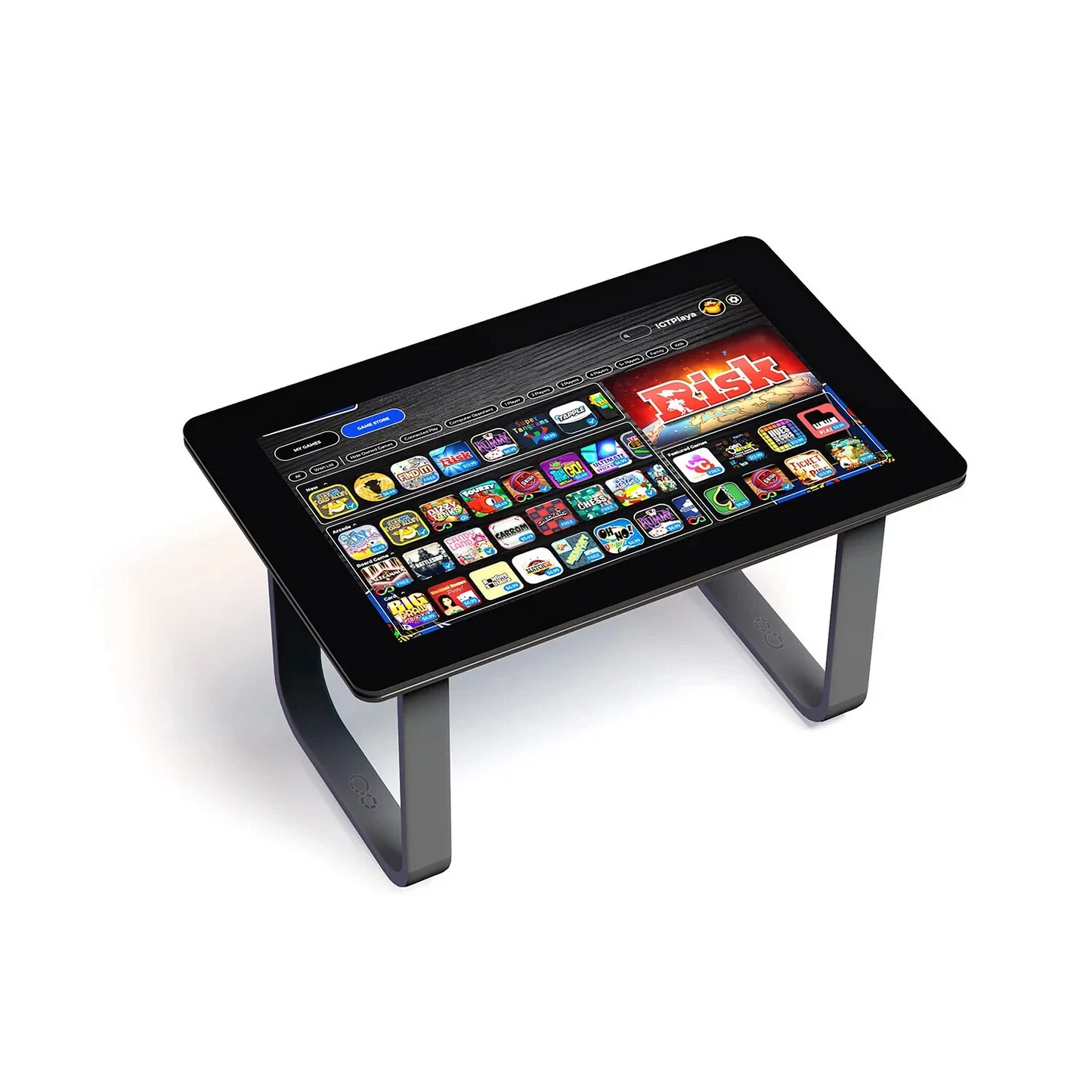 32-Inch  Game Table – Digital Versions of Classic Games