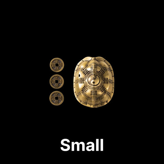 Turtle Shell Divination Decision Maker Lucky Turtle Figurine