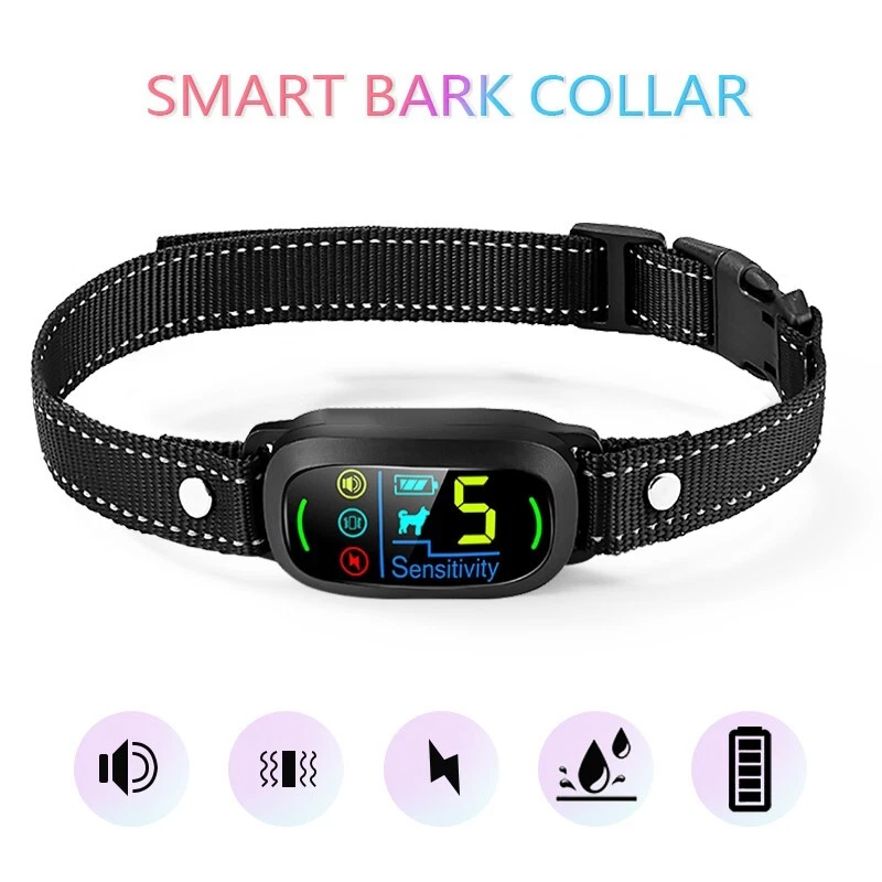 Automatic Dog Anti-Bark Collar | Waterproof Bark Control with Smart Training Features