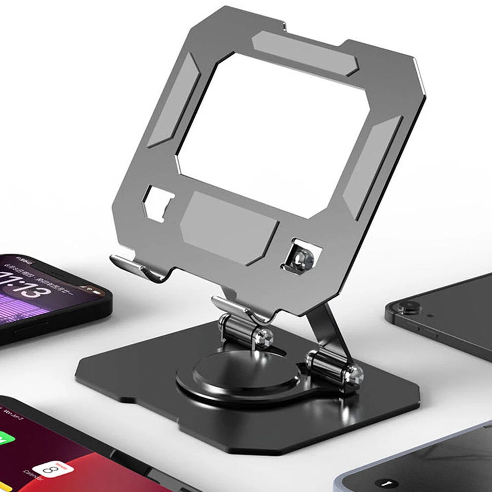 360° Rotating Tablet & Phone Stand | Desktop Holder for iPad Pro, Air, iPhone