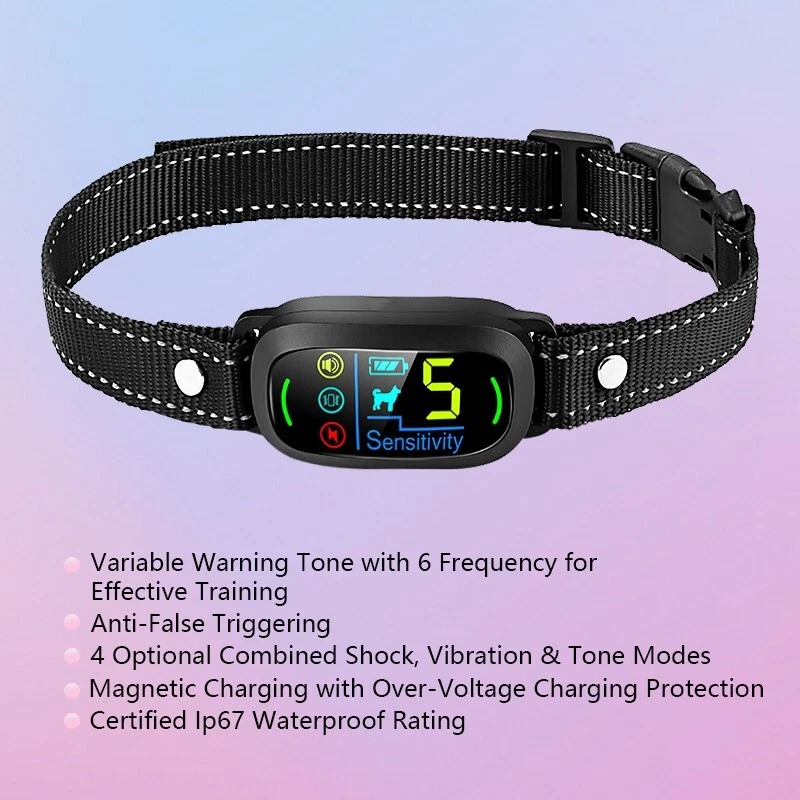 Automatic Dog Anti-Bark Collar | Waterproof Bark Control with Smart Training Features