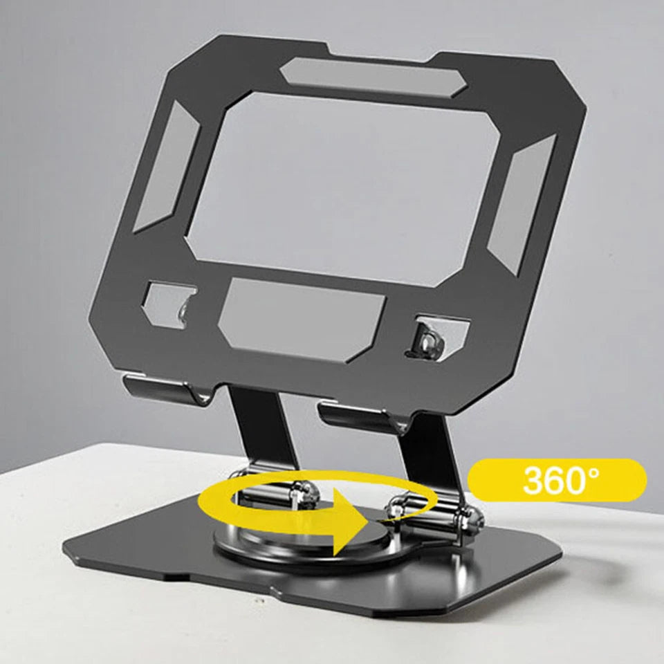 360° Rotating Tablet & Phone Stand | Desktop Holder for iPad Pro, Air, iPhone
