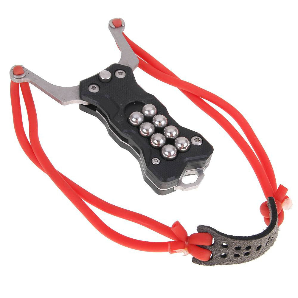 Folding Slingshot Multi-Purpose Knife – Compact Outdoor Survival Tool